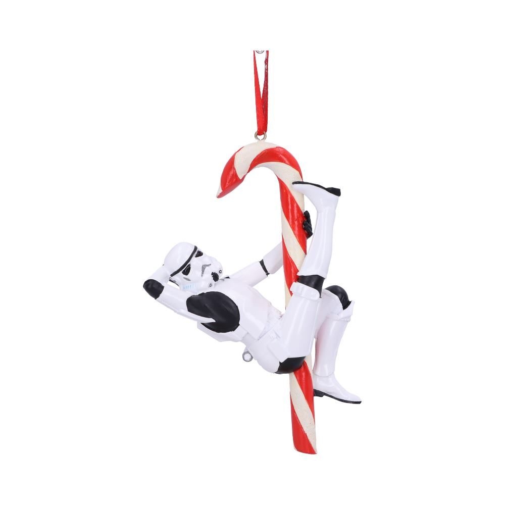 Nemesis Now Star Wars - Stormtrooper Candy Cane Christmas bauble - Multicolours